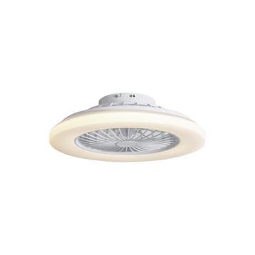 Plafondventilator wit 48.5cm incl. LED dimbaar in Kelvin, Verzenden, Nieuw, Kunststof