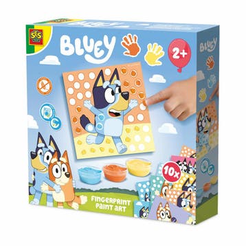 SES Creative - 14091 – Bluey – Vingerafdruk verf kunstwe, Verzenden, Nieuw, Knutselen