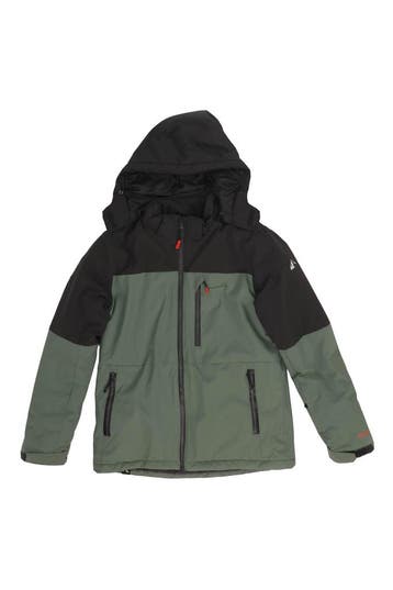 Mountain Peak Jas in maat 158 Groen, Verzenden, Zo goed als nieuw, Overige kleuren, Mountain Peak