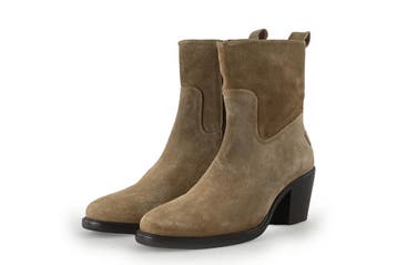 Shabbies Amsterdam Enkellaarzen in maat 40 Beige, Shabbies Amsterdam, Verzenden, Beige, Lage of Enkellaarzen