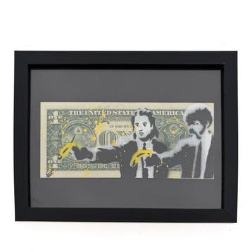 WhyCreationz (XX-XXI) - Pulp Fiction (homage to Banksy), Antiek en Kunst