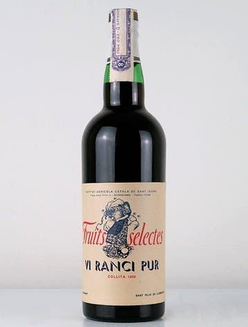 1902 Josep Monmany, Fruits Selectes Vi Ranci Pur - Sant, Nieuw