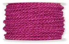 Koord Mat gemeleerd Fuchsia 4 mm rol 20 meter, Ophalen of Verzenden, Nieuw