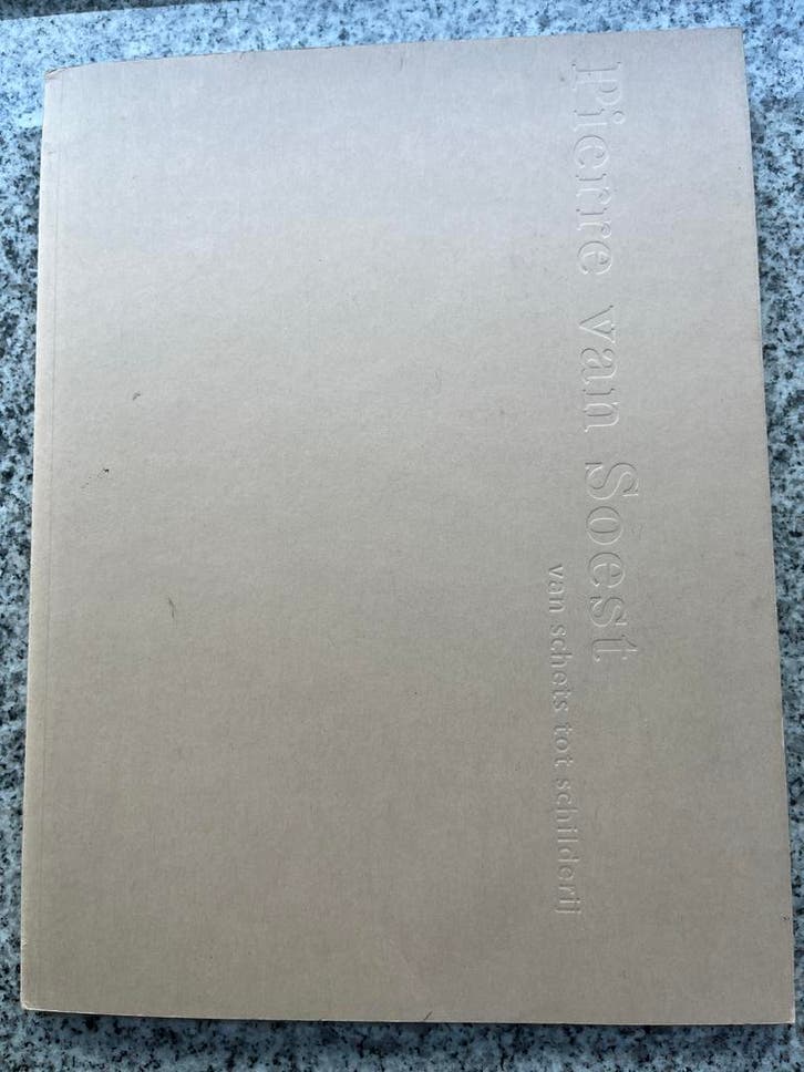 Pierre van Soest – Van schets tot schilderij, Boeken, Kunst en Cultuur | Beeldend, Schilder- en Tekenkunst, Gelezen, Verzenden