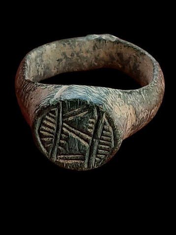 Viking periode Brons ring (Zonder minimumprijs)