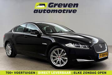 Jaguar XF 2.0 Turbo | Clima | Camera | Cruise | LED | Navi |, Automaat, Euro 5, Zwart, Nieuw