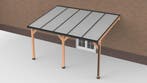 Douglas Terrasoverkapping Zwart Polycarbonaat Opaal, Nieuw