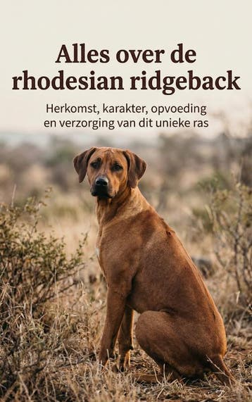 Alles Over De Rhodesian Ridgeback | Andries B.V. | Nieuw, Ophalen of Verzenden, Nieuw, Andries B.V.