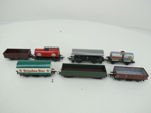 Schaal H0 Fleischmann 5001, 5010, 5026, 5030 Jouef P 631,..., Hobby en Vrije tijd, Modeltreinen | H0, Overige typen, Gebruikt