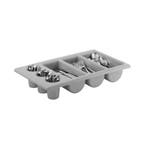 GGM Gastro | (6 stuks) Bestekbak - GN 1/1 - met 6 vakken - |, Verzenden, Nieuw
