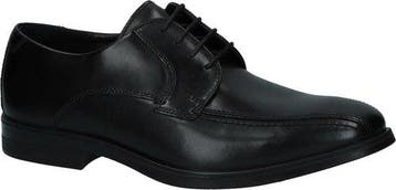 ECCO Melbourne - maat 49- Heren Veterschoenen - Zwart, Verzenden, Nieuw