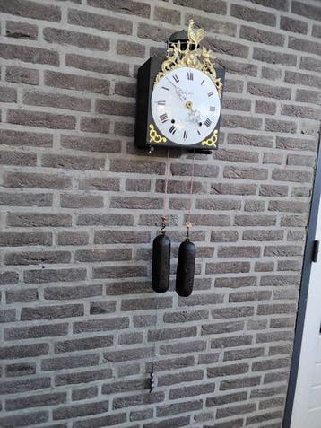 Comtoise klok - Antiek - Gegoten messing - 1750-1800 -