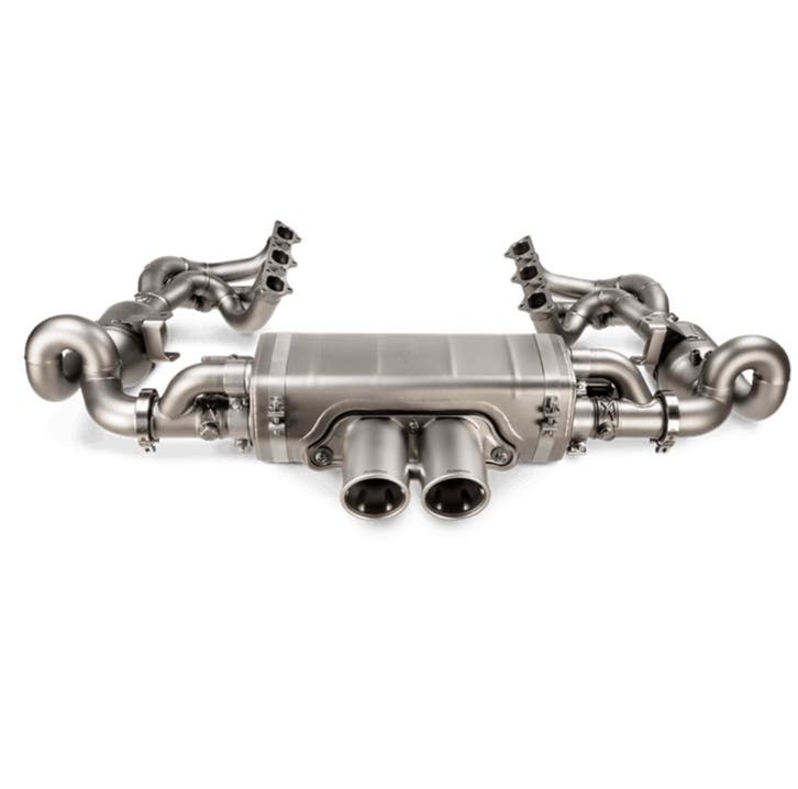 Porsche 992 GT3 Akrapovic uitlaatsysteem, Auto diversen, Tuning en Styling, Verzenden