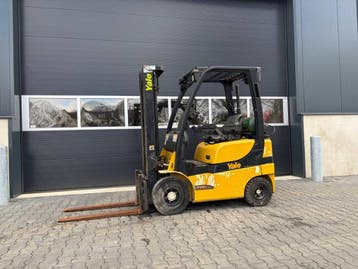 Veiling: Heftruck Yale GLP20SVX LPG 1770kg 4.9m 2006, 1000 tot 2000 kg, Ophalen, LPG, Heftruck