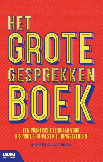9789462156258 Het grote gesprekkenboek | Tweedehands, Verzenden, Zo goed als nieuw, Jacco van den Berg