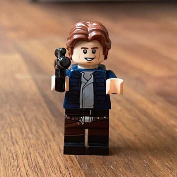 Lego Minifiguur - sw0976 - Star Wars - Han Solo, Nieuw