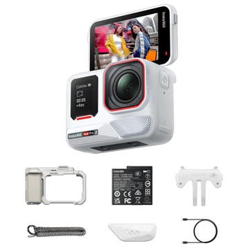 Insta360 Ace Pro 2 (Arctic White) Xplorer Bundle (Moonlight, Ophalen of Verzenden, Nieuw, Overige merken