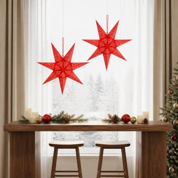vidaXL Kerstverlichting RAAHE 2 st 10 LEDs Warmwit 60 x 6 x, Verzenden, Nieuw