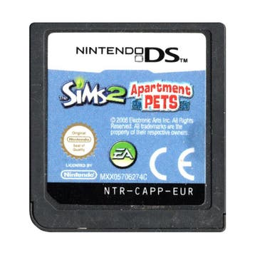 DS De Sims 2: Appartementsdieren, Spelcomputers en Games, Verzenden, Zo goed als nieuw