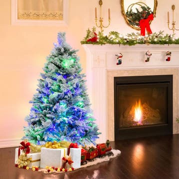 2dekans | Coast Kunstkerstboom 136 cm – Besneeuwd met Kegels, Ophalen of Verzenden, Zo goed als nieuw