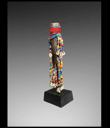 Sculptuur fali (26 cm) - pop Fali - fali - Nigeria