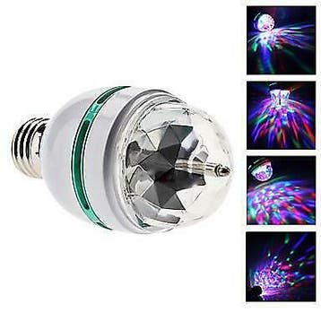 LED - Roterende - Discolamp - RGB - E27, Ophalen of Verzenden, Nieuw