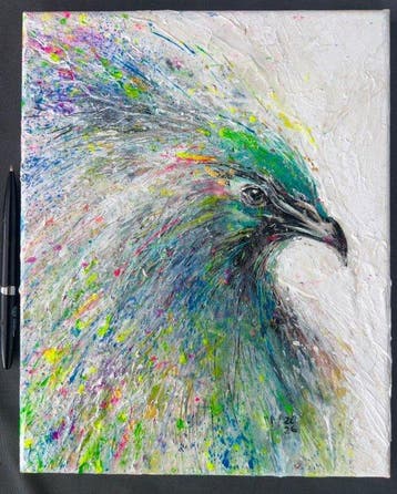 Natalia Kuruch - Peacock Splash