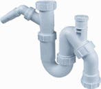 Mcalpine buissifon + wasmachineaansluiting + beluchter 6/4, Doe-het-zelf en Verbouw, Ophalen of Verzenden, Nieuw