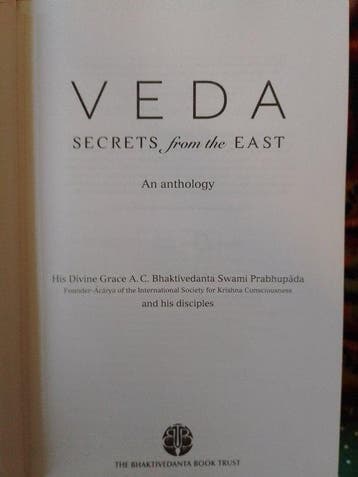 VEDA, secrets from the east - Swami Prabhupada 9789171498328, Boeken, Verzenden, Gelezen, Swami Prabhupada