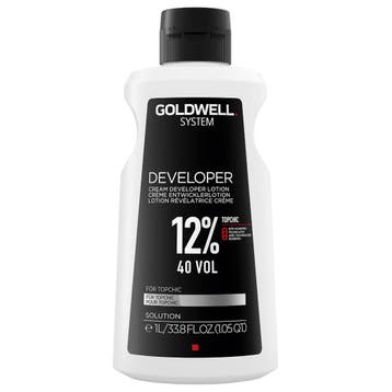 Goldwell  Developer Topchic 12% (40 Vol)  1000 ml, Verzenden, Nieuw