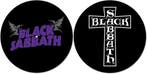 Black Sabbath Purple Logo / Cross Logo Platenspeler Slipmat, Ophalen of Verzenden, Nieuw, Gebruiksvoorwerp