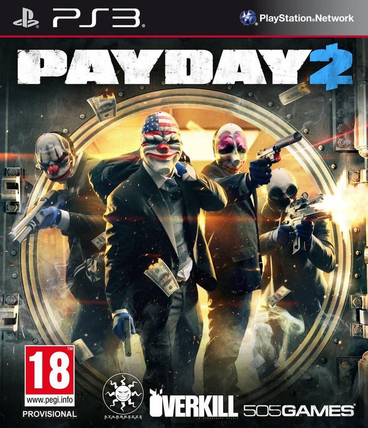 Playstation 3 Payday 2, Spelcomputers en Games, Games | Sony PlayStation 3, Zo goed als nieuw, Verzenden