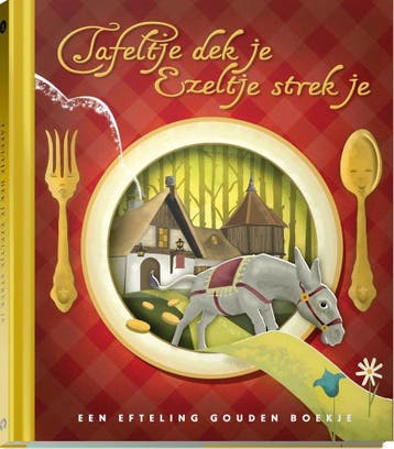 Tafeltje dekje ezeltje strekje - Efteling - gouden boekje, Verzenden, Gelezen, Efteling