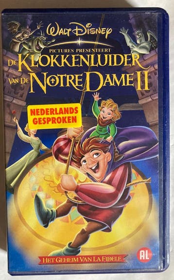 DE KLOKKENLUIDER VAN DE NOTRE DAMME 2 (VHS), Verzenden, Gebruikt