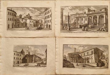 Italië - Lazio - Roma; Giuseppe Vasi (1710-1782), attibuito, Boeken, Nieuw