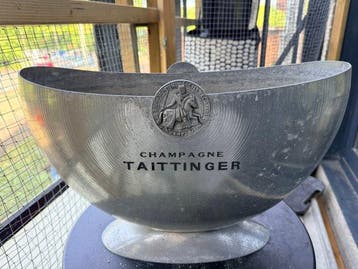 Taittinger - LOrfevrerie dAnjou - Wijnkoeler - Tin, nikkel, Nieuw