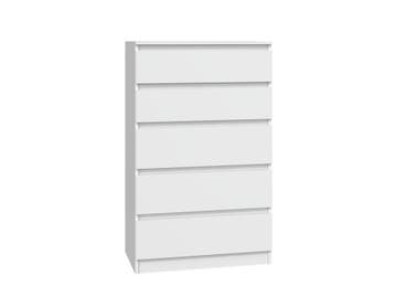 Ladekast M 5 lades wit Wit (Slaapkamer), Huis en Inrichting, 5 laden of meer, Verzenden, 100 tot 150 cm, Nieuw