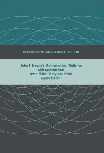 John E. Freunds Mathematical Statistics with A 9781292025001, Zo goed als nieuw