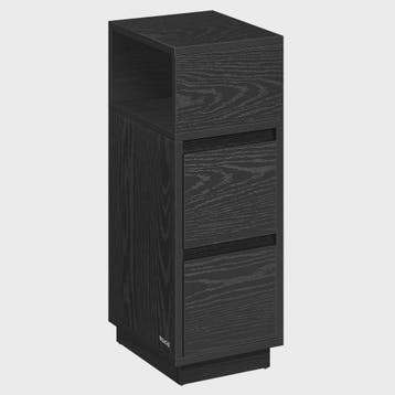 VASAGLE Nachtkastje Set van 2 - Smal Bijzettafeltje met 2 La, Verzenden, Nieuw
