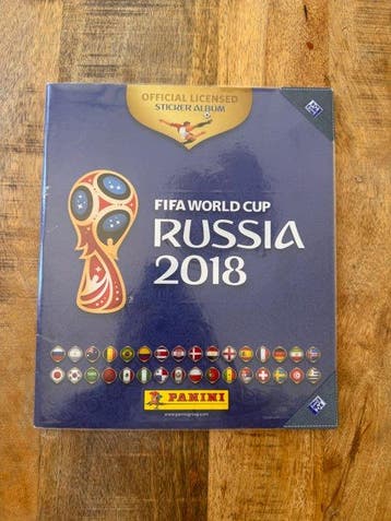 Panini - FIFA World Cup Russia 2018 - Incomplete Sticker, Nieuw