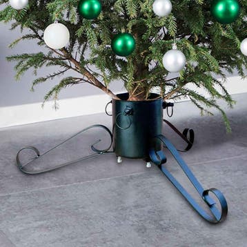 vidaXL Kerstboomstandaard 58x58x21 cm groen, Verzenden, Nieuw