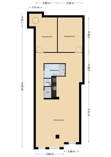 Te huur: Appartement Markt in Eindhoven, Noord-Brabant, Eindhoven, Appartement
