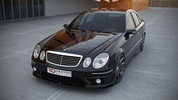 Front Splitter MERCEDES E W211 AMG FACELIFT, Verzenden