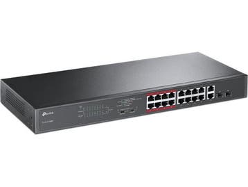 TP-Link TL-SL1218MP - Netwerk Switch - 16 Poorten PoE+ -, Verzenden, Nieuw