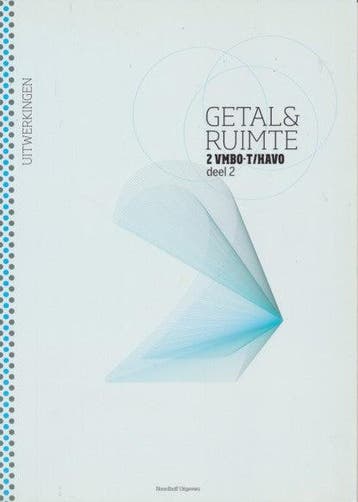 Getal en Ruimte 10e editie Uitwerkingen 2 deel 2 VMBO-T/HAVO, Boeken, Schoolboeken, Verzenden, Nieuw