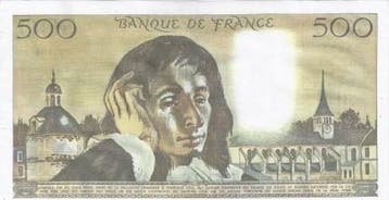 France Frankreich Pick 156 500 Francs Pascal 07/06/1979 K..., Verzenden