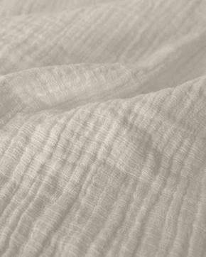 Hydrofiel Katoen Linnenstructuur Gebroken Wit, Hobby en Vrije tijd, Stoffen en Lappen, Wit, Nieuw