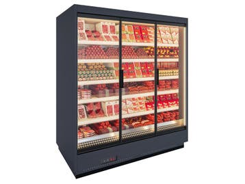 Apella HD wandkoeling met trekdeuren B187,5xD106xH220cm -, Nieuw in verpakking