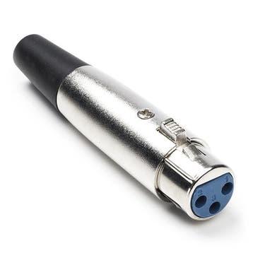 XLR connector | V | Nedis | 3-pin (Metaal), Verzenden, Nieuw