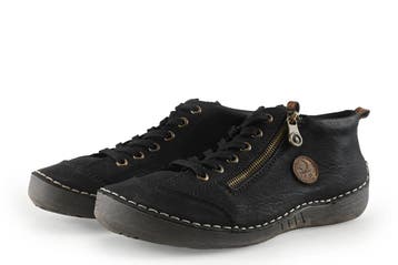 Rieker Veterschoenen in maat 39 Zwart, Kleding | Dames, Schoenen, Verzenden, Zwart, Overige typen, Zo goed als nieuw